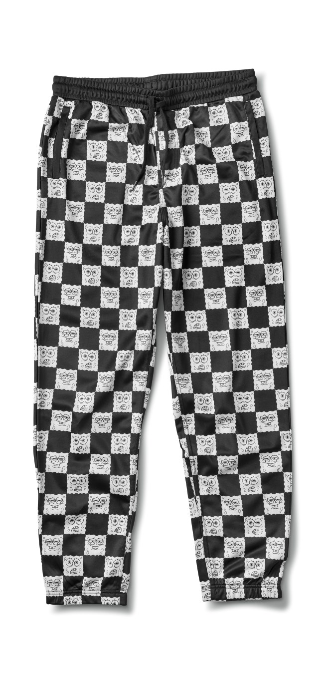 SP18_Vault_Spongebob_VN0A3HK9YB2 _VansxSpongebobTrackPant_SpongebobWhtBlk